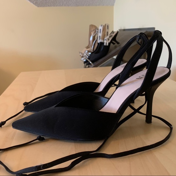 Zara lace up heels - Picture 2 of 3
